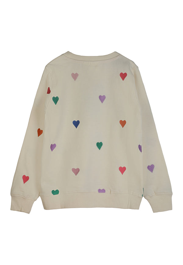 GOTS-Heart sweatshirt