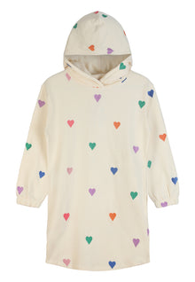 GOTS-Heart sweatdress