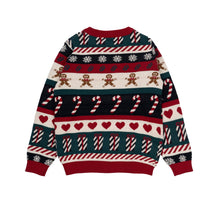 Organic-Holiday jacquard pullover