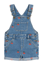 Nayla short denim overalls