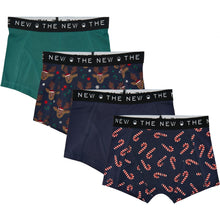 Holiday organic boxers- 4 pack