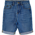 Une denim shorts