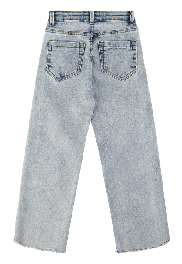 Fille wide jeans