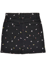 Hellen embroidered denim skirt