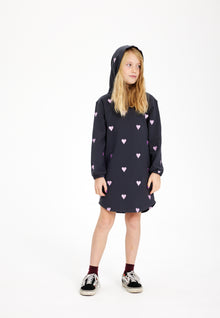 Heart LS sweatdress