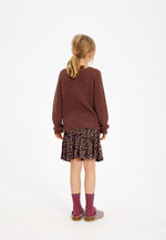 Organic-Heather glitter pullover