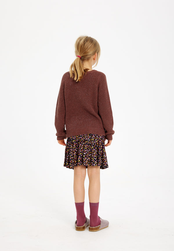 Organic-Heather glitter pullover