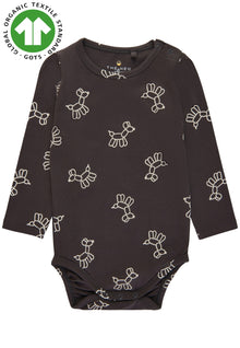 GOTS-Haloon LS bodysuit