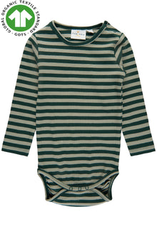 GOTS-Finn rib LS bodysuit