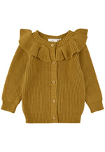 Organic-Olly collar cardigan